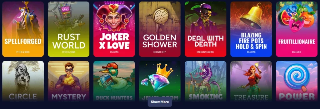 Anteprima della pagina di affiliazione di Supercharged Clovers: Hold and Win